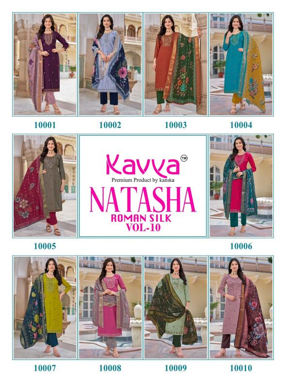 Kavya natasha vol 10 cod wholesale kurtis